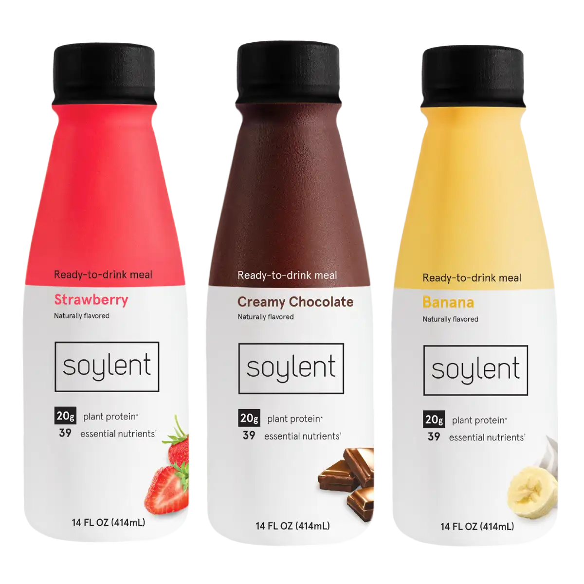 Soylent complete meal banana split variety pack
