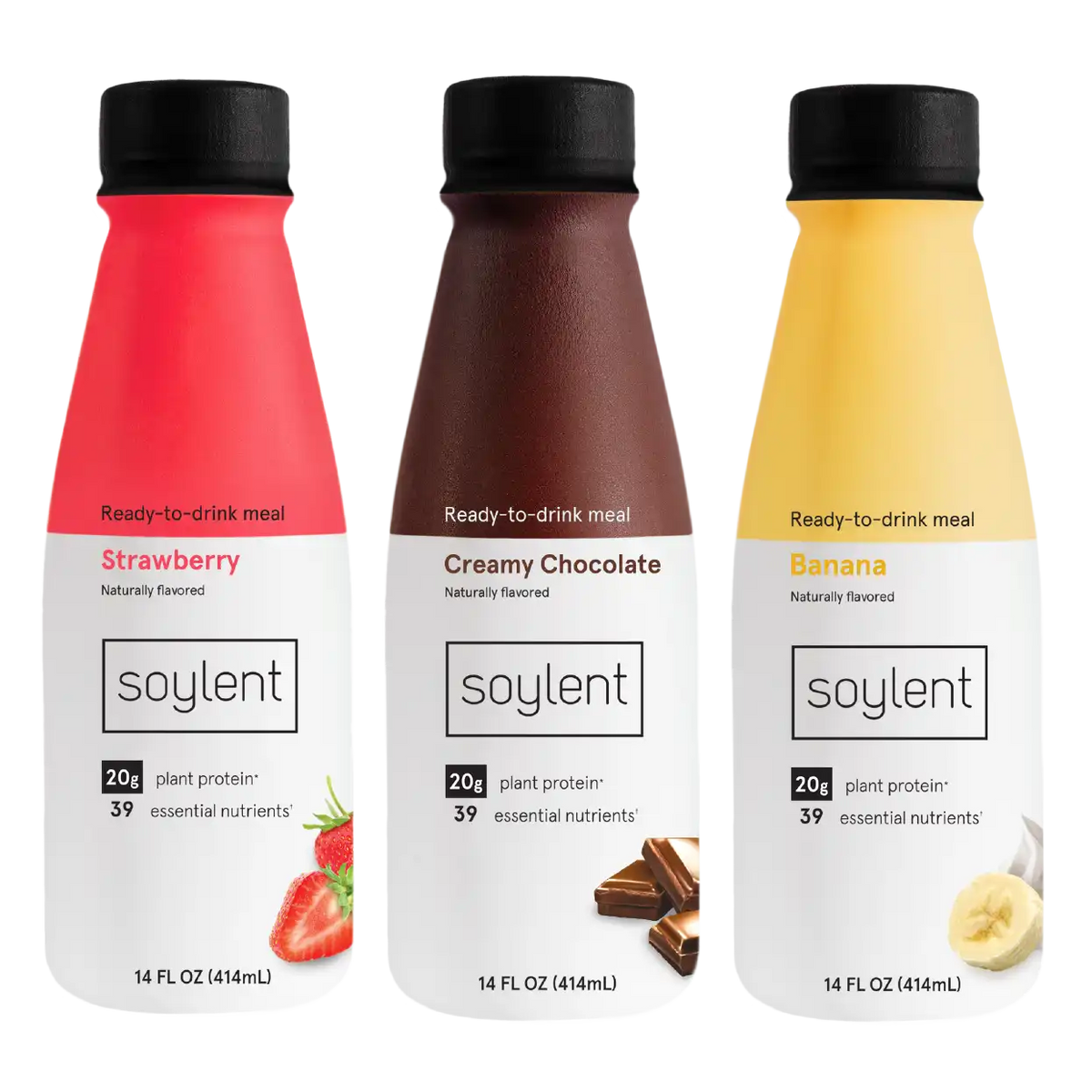 Soylent complete meal banana split 36 bottle bundle